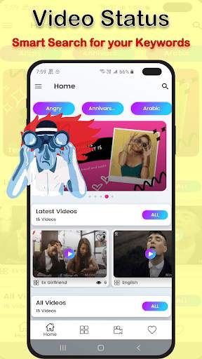 Video Status - Trending Videos - Download | Share screenshot 4