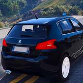 City Driving Peugeot Car Simulator logo
