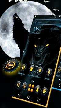 Dark Wolf Launcher Theme screenshot 1