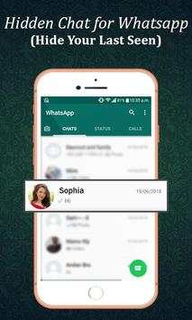 Hidden Chat for Whatsapp - No Last Seen screenshot 3