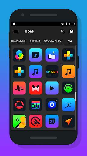 Burm - Icon Pack скриншот 5