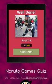 Naruto Games Quiz screenshot 16