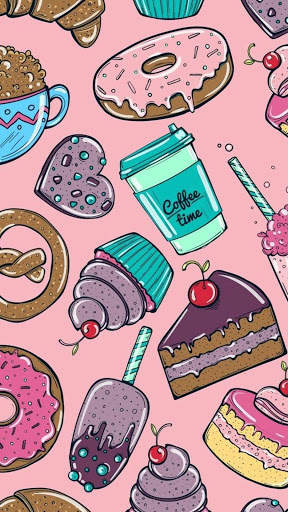 Kawaii Food Wallpapers HD 4K 2 تصوير الشاشة