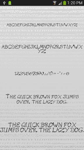 Tattoo Fonts for Android screenshot 6