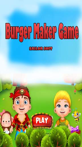 Children making Burger Games screenshot 1