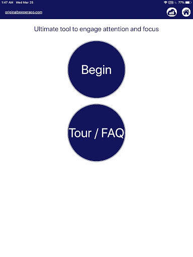 Original Beeper App screenshot 2