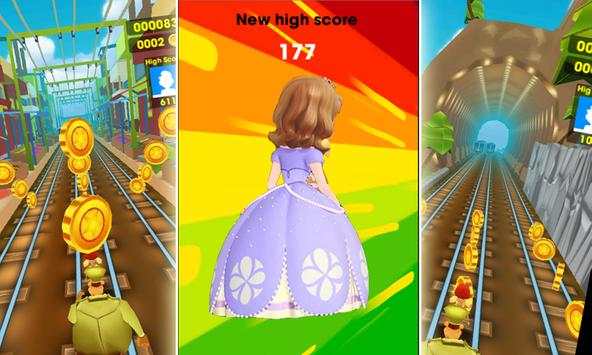 Subway Princess Sofia Unicorn Fantasy screenshot 3