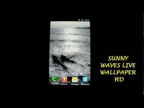 Sunny Waves Live Wallpaper HD screenshot 1