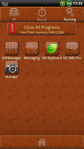 Leather GO Launcher EX Theme screenshot 3