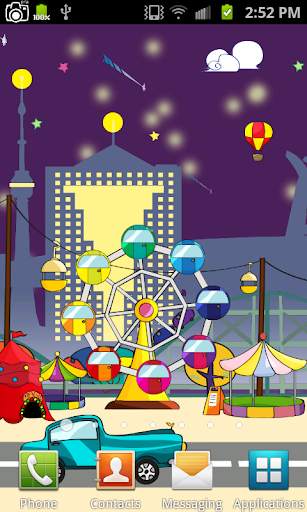 Cartoon Park Live Wallpaper screenshot 2