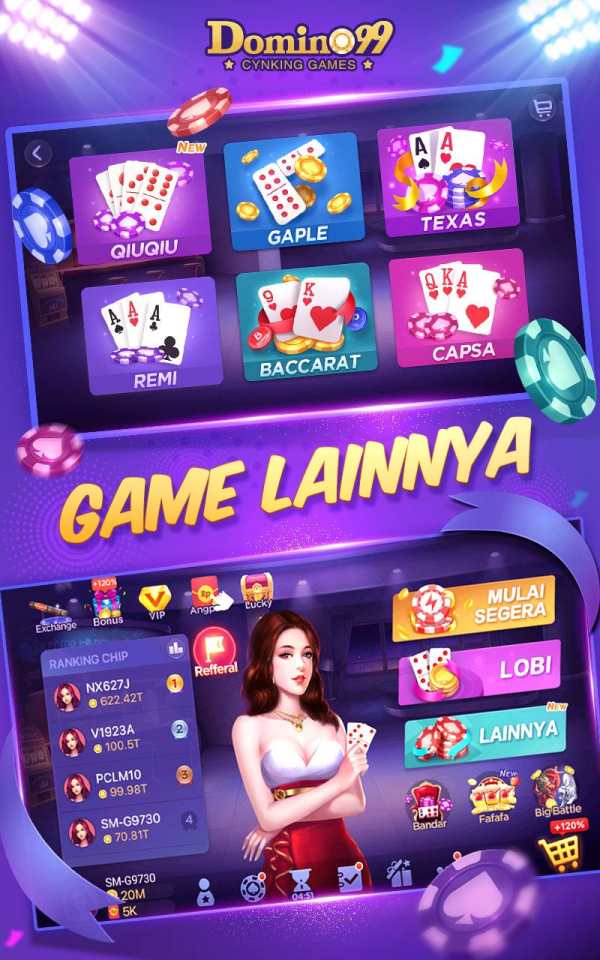 Domino Qiu Qiu Online: 99（QQ） screenshot 1