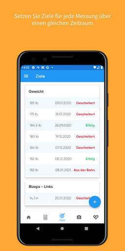Körpermaß-Tracker screenshot 6