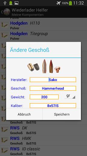 Wiederlader Helfer screenshot 5