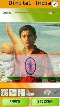 DIGITAL INDIA FLAG PHOTO EDIT screenshot 2