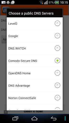 3G/4G/Wifi DNS Settings screenshot 3