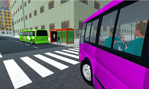 Tourist Bus NYC Offroad Driving Mountain Challenge screenshot 7