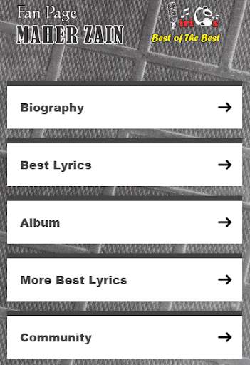 Maher Zain Lyrics स्क्रीनशॉट 2