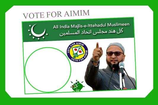 AIMIM Party Photo Frames screenshot 1