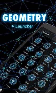 Geometry 3D V Launcher Theme скриншот 1