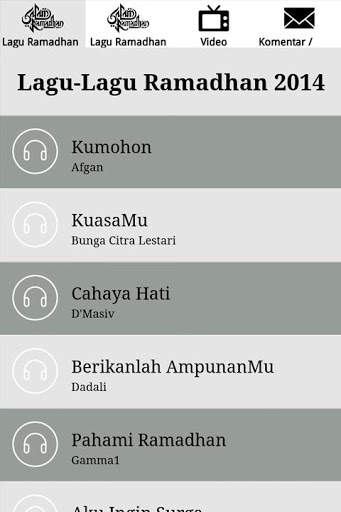 Lagu Ramadhan 2017 screenshot 2
