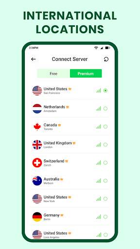 VPN proxy - Secure Turbo VPN screenshot 5
