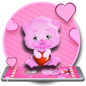 Pink Kitten Locker Theme icon