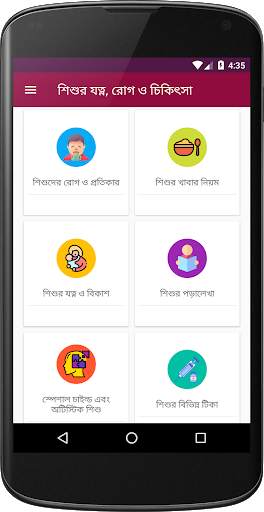 শিশুর যত্ন, রোগ ও চিকিৎসা - বাচ্চাদের মানসিক গঠন screenshot 1