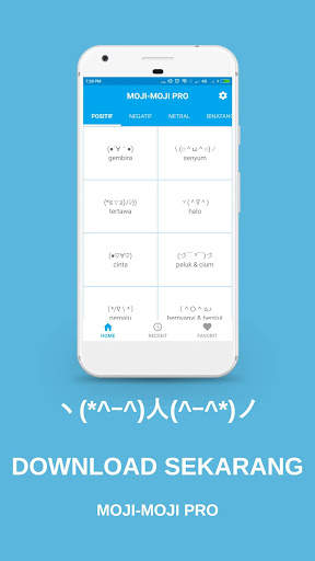 Moji-Moji Pro : Ribuan Kaomoji Emosikon Jepang screenshot 5