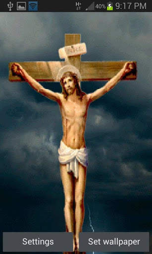 Jesus Cross Live Wallpaper screenshot 1