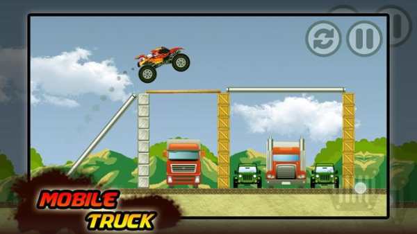 Truck Mobile : Monster Truck Rescue Legend screenshot 4