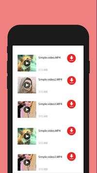 Video Player and Downloader screenshot 1