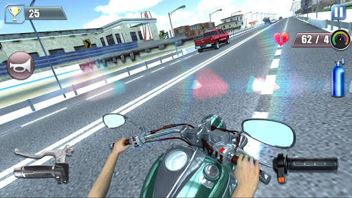 Motorcycle Traffic 3D screenshot 7