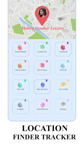 Mobile Number Live Tracker & Locator - On Live Map screenshot 1