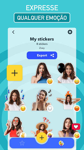 BeSticky - criar figurinhas screenshot 3