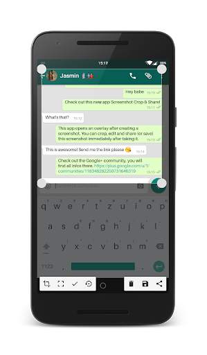 Screenshot Crop & Share screenshot 2