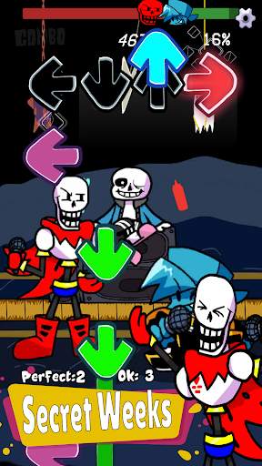 Sans FNF DUSTALLE Mod screenshot 5