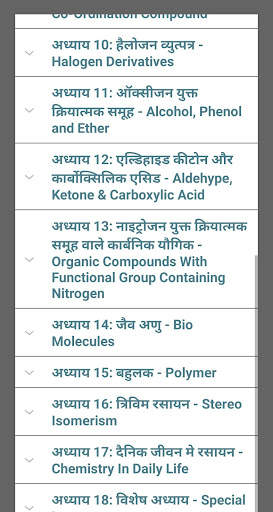 12th Chemistry Notes - Hindi screenshot 3