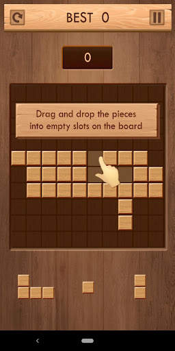 Wood Block Crush - Puzzle Game screenshot 2