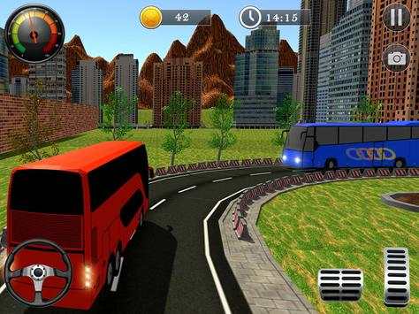Uphill Off Road Bus City Coach Bus Simulator 2018 screenshot 15