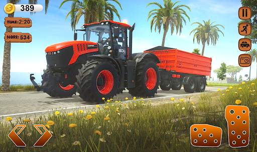 Farmer Simulator 2021 Real Tra screenshot 1