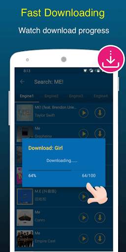 Downloader Musik Gratis + Lagu Download Musik Mp3 screenshot 2