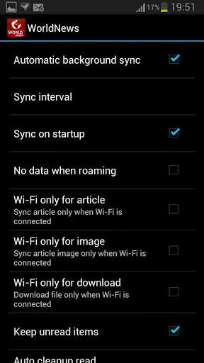 World News - RSS Reader screenshot 6