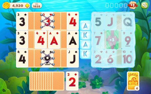 Undersea Solitaire Tripeaks screenshot 16