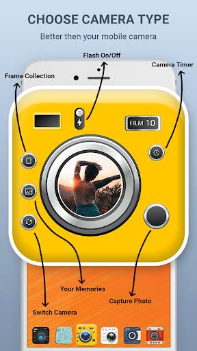 InstaMini Cam :Vintage Retro filters photos effect screenshot 5