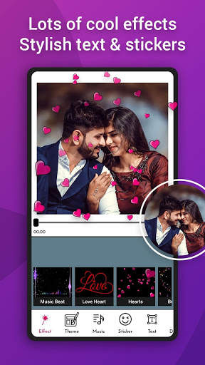 Wedding Photo Effect Video Maker with Music 6 تصوير الشاشة