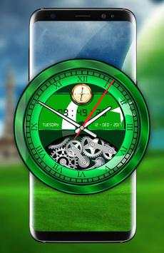 Pakistani Analog Clock Live Wallpaper 2019 HD Flag screenshot 4