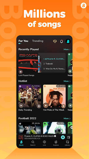 Boomplay: music & live stream screenshot 4