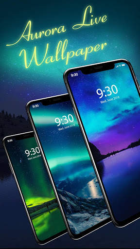 Dazzling Aurora Live Wallpaper screenshot 1