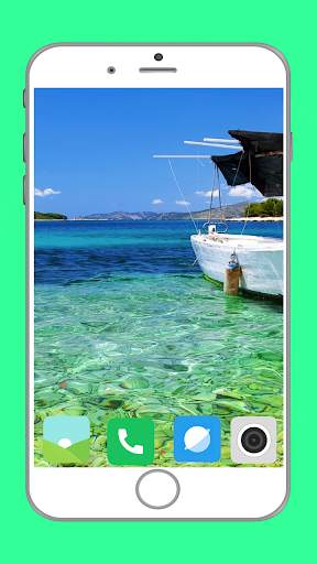 Beach Full HD Wallpaper screenshot 2