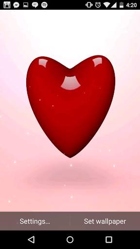 HD Heart Live Wallpapers screenshot 8